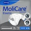 MoliCare premium Elastic 10 Drops Incontinence Briefs | Size XL | 14 Count view 1