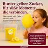 Banana-Flavored Cotton Candy Sugar, Yellow, 100 g view 2