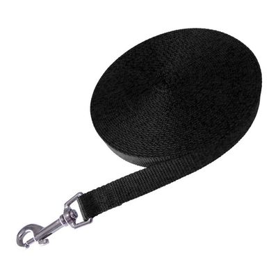 GLORIA Extra Long Training Leash, Black, 250 g