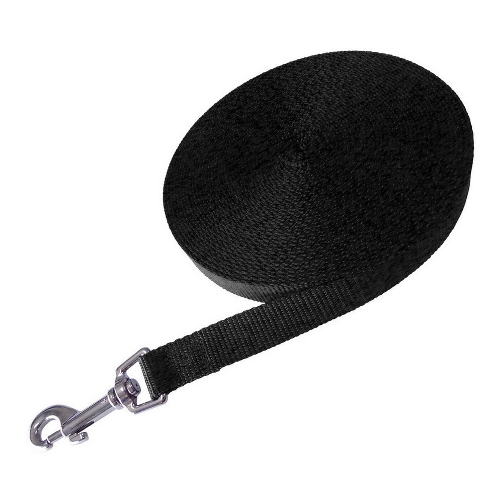GLORIA Extra Long Training Leash, Black, 250 g
