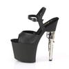 PleaserUSA Women's Bondgirl-709 Go-Go Platform Heels, Matte Black, Size 41.5 view 3