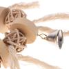 Tenlacum Hanging Pet Cage Accessory, Chew Bell, Toy for Birds, Parrots, Hamsters, Rabbits view 4