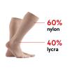 Lauma Medical Class II Closed-Toe Compression Knee-High Socks view 2