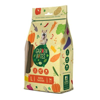 Duvo+ Garden Bites Dental Twisters, 1 Pack (1 x 430 g)