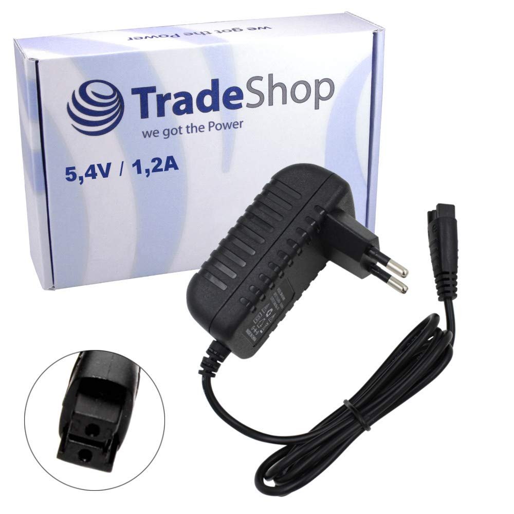 Power Adapter/Charging Cable for Panasonic ES-LA, ES-LT, ES-RT and ES-LC Shavers
