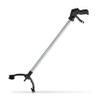 Relaxdays Grabber Tool, Litter Picker, Arm Extension, Reaching Aid for Seniors, Aluminum, Plastic, 88 cm, Black/Silver view 1