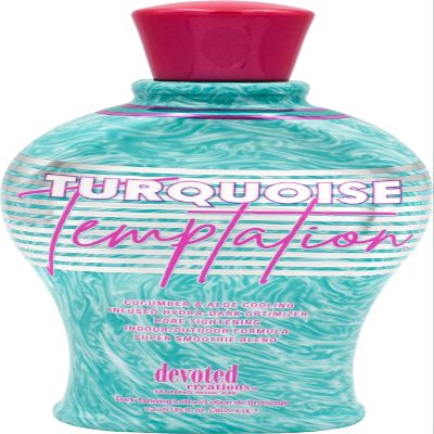 Devoted Creations Turquoise Temptation Indoor and Outdoor Tanning Lotion, 12.25 oz