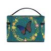Flower Butterfly Cosmetic Bag Organizer with Zipper view 4
