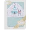 Interbaby 01202-03 TIPI OSO Baby Hooded Bath Towel, Green view 1