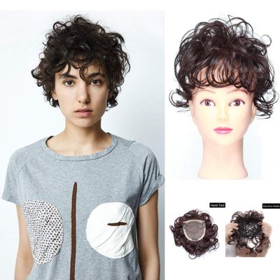 Messy Wiglet Wavy Hair Extension with Crown