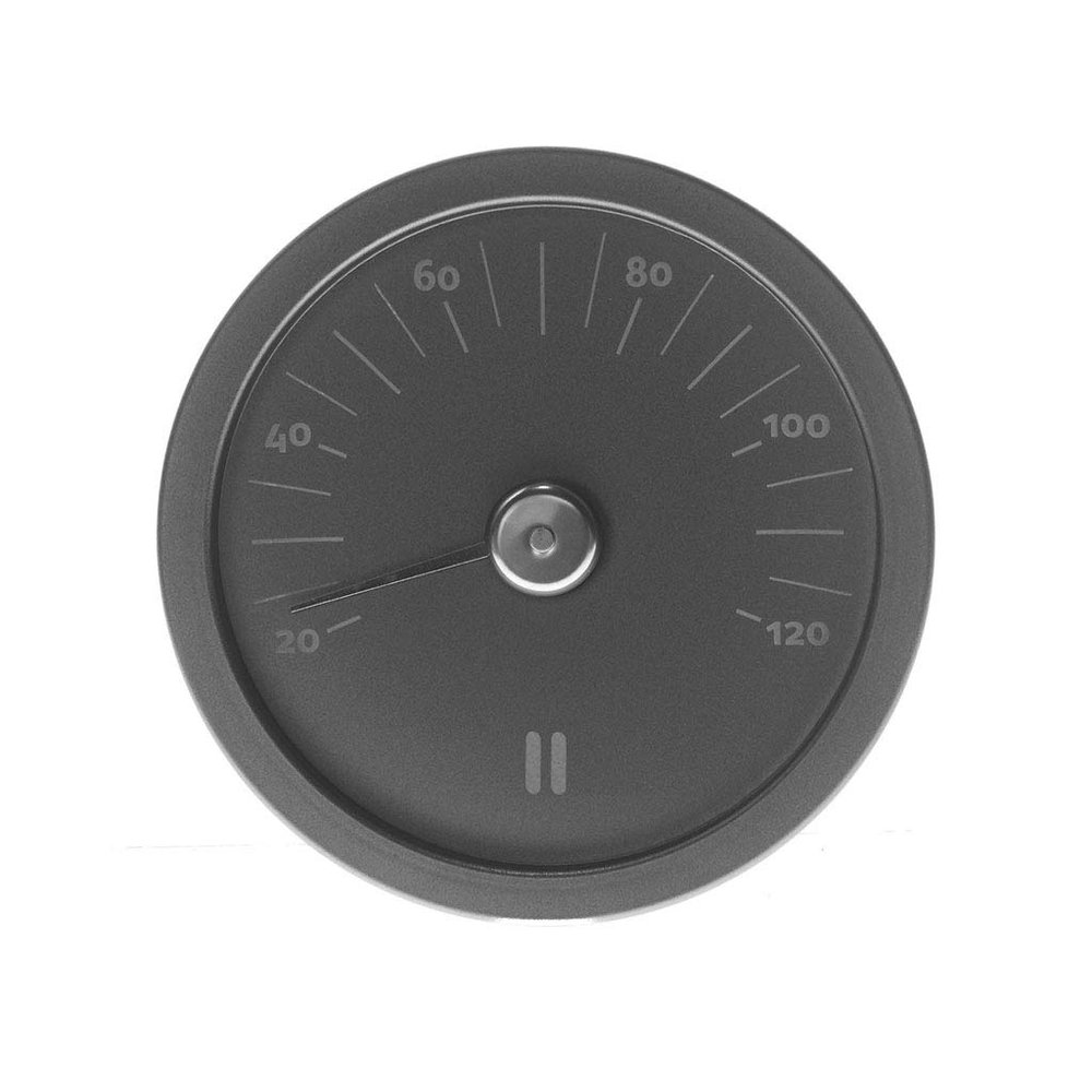 Rento Aluminum Sauna Thermometer Black