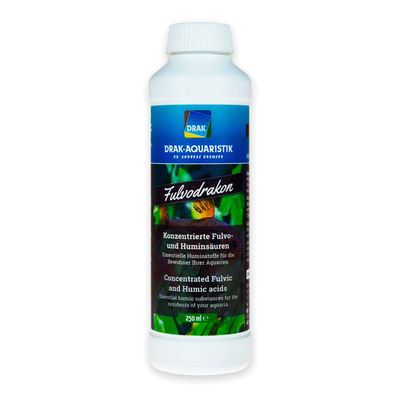 DRAK Aquaristik Fulvodrakon – Concentrated Fulvic and Humic Acids, 250 ml