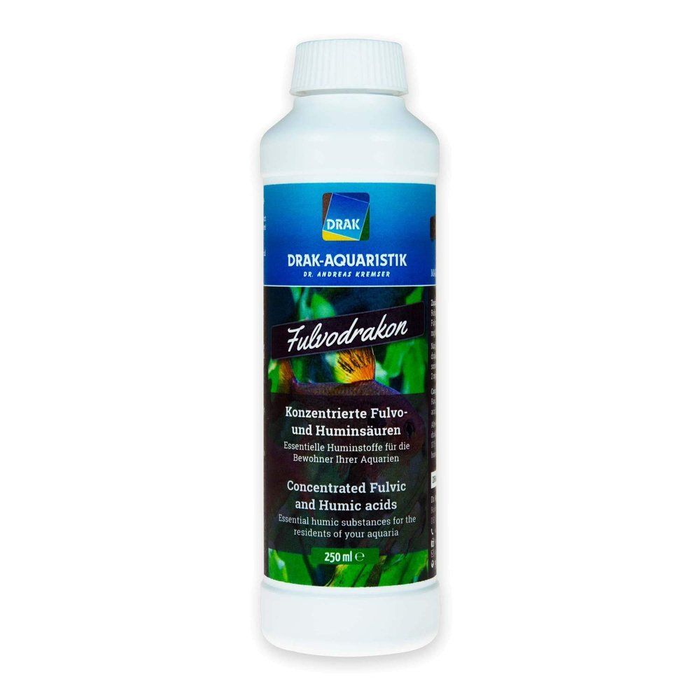 DRAK Aquaristik Fulvodrakon – Concentrated Fulvic and Humic Acids, 250 ml