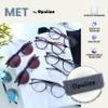 OPULIZE 4-Pack Round Reading Glasses with Sun Readers, +3.00 view 4