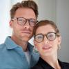 OPULIZE Met Reading Glasses 4-Pack, Slim Round Frame, Spring Hinges, Scratch-Resistant, Black, Men’s and Women’s, RRRR60-1, +1.00 view 3