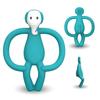 Matchstick Monkey Silicone Teether & Gel Applicator, Elephant, 10 cm view 1