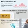 ELEKTROBOCK PT23 Programmable Wall Thermostat with Touch Buttons view 3