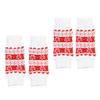 Tenlacum Dog and Cat Leg Warmers, 4 Pack, Red view 1