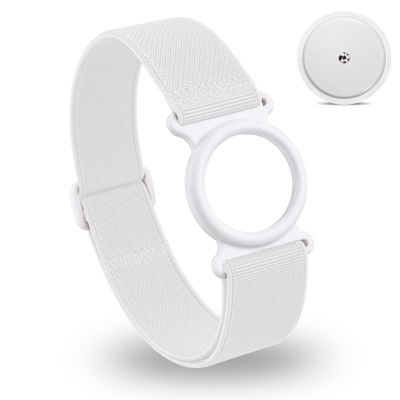 Diasticker | Freestyle Libre 2 Fixation Band | Flexible, Waterproof, Strong Hold | Sensor Protection | Ring: White (Large: 35–45 cm, White)