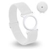 Diasticker | Freestyle Libre 2 Fixation Band | Flexible, Waterproof, Strong Hold | Sensor Protection | Ring: White (Large: 35–45 cm, White) view 1