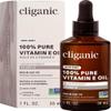 Cliganic 100% Pure Vitamin E Oil for Skin, Hair & Face – 30,000 IU, 30 ml view 1