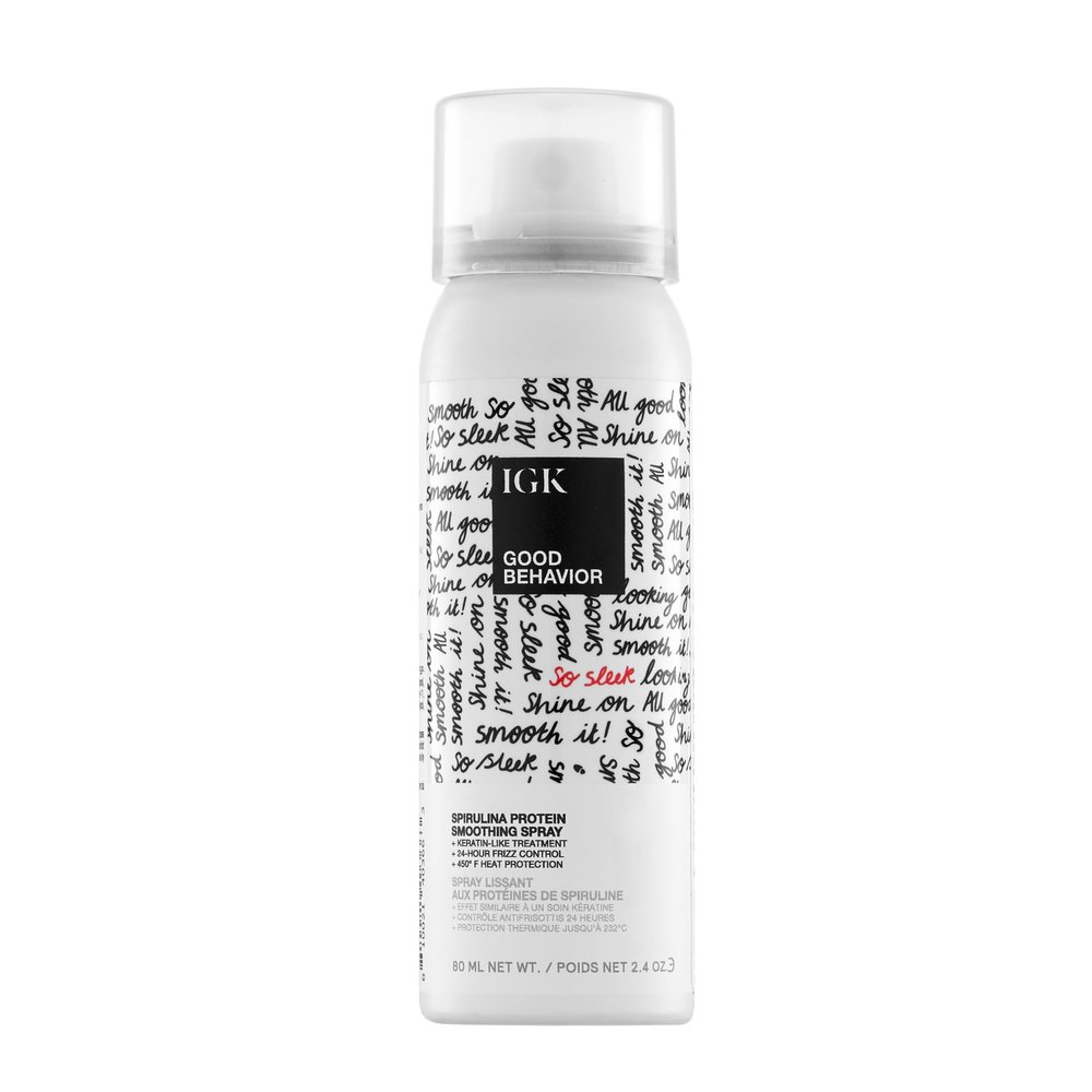 IGK GOOD BEHAVIOR Spirulina Protein Smoothing Spray Travel, 68 ml