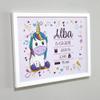 LolaPix Personalized Birth Poster for Children, 30 x 40 cm, Fairies view 4