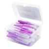 Interdental Brush Heads, Purple, 1.2–1.5 mm, 40 Pieces view 1