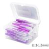 Interdental Brush Heads, Purple, 1.2–1.5 mm, 40 Pieces view 4