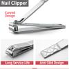 LORYLOLY 15/18/21-Piece Nail Clipper and Manicure Set with Leather Case view 4