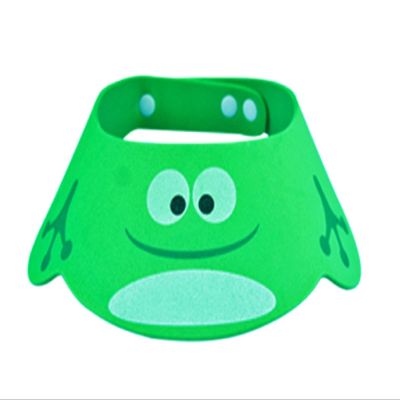 Inception Pro Infinite Baby Bath Cap, Adjustable, Soft, Green
