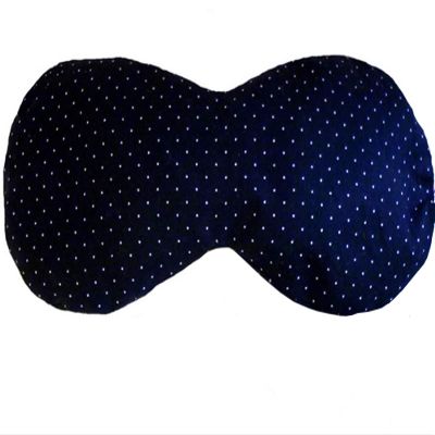Art-Fabric Organic Eye Pillow Tiny Dots Black