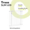 Lionelo Truus Slim LED Stair Gate, No-Drill, 75–105 cm view 2
