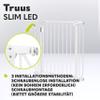 Lionelo Truus Slim LED Stair Gate, No-Drill, 75–105 cm view 4