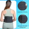 Wonder Care Elastic Postpartum Abdominal Binder, C-Section Support, Black, XL view 3