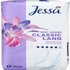 Jessa Maxi Classic Long Pads, 12 Count