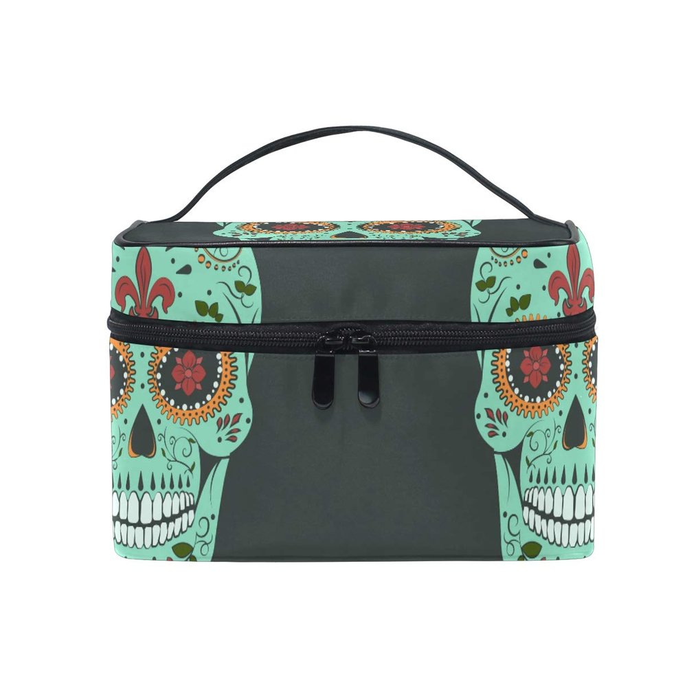 Joker Flower Skull Cosmetic Bag Organizer