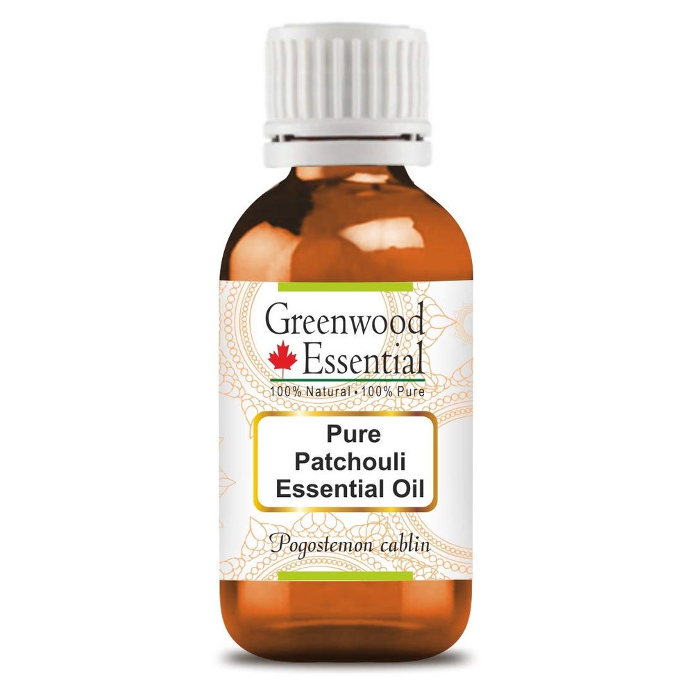 Greenwood Essential Pure Patchouli Essential Oil, Steam-Distilled, 50 ml (1.69 oz)