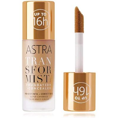 2-in-1 Foundation and Concealer - Transformist - No. 1 Alabaster - 18 ml - Astra