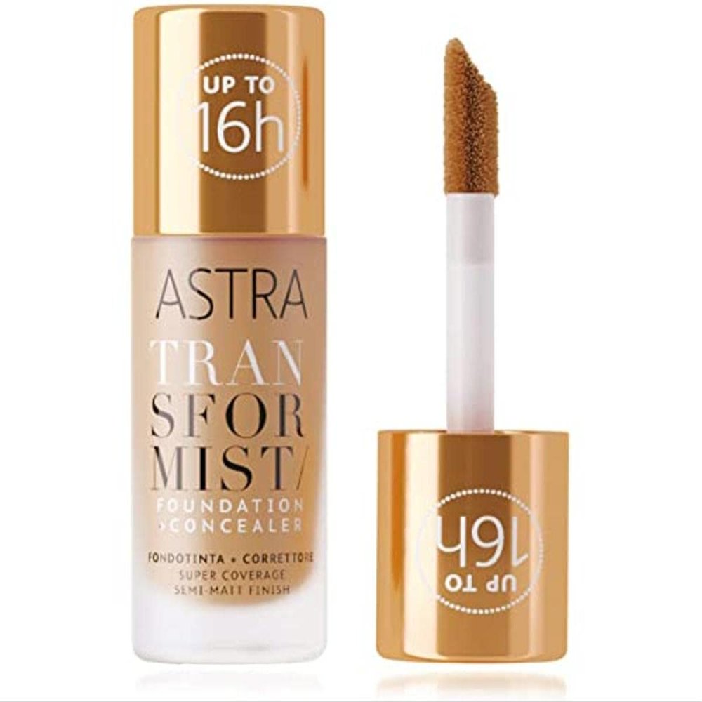 2-in-1 Foundation and Concealer - Transformist - No. 1 Alabaster - 18 ml - Astra