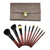 10-Piece Makeup Brush Set with Premium Synthetic Kabuki Brushes and PU Case, Style 4 view 1