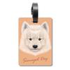 ID Tag for Dogs/Animals, Samoyed, White view 1