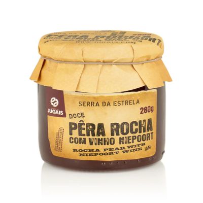 Rocha Pear Jam with Niepoort Wine, 280 g Jar