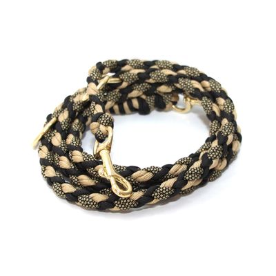 Paracord Dog Leash, Adjustable, Various Lengths and Carabiners