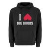 I Love Big Boobs | I Love Big Breasts - Unisex Premium Hoodie - XL - Black view 1