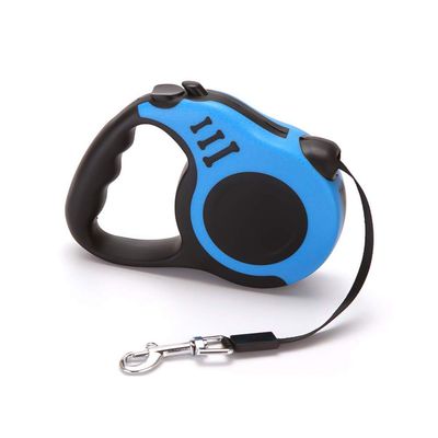 HUI JIN Retractable Dog Leash with Automatic Traction Belt, Blue
