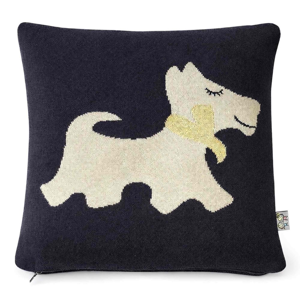 Sevira Kids Pillowcase, Organic Cotton, Scotty Dog