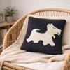 Sevira Kids Pillowcase, Organic Cotton, Scotty Dog view 2