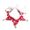 Amosfun Christmas Dog Collar with Bells view 1