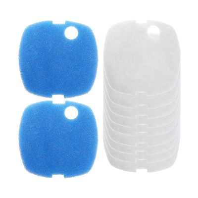 Abwan Aquarium Filter Pads, 10-Pack for HW-302/505A Canister Filters